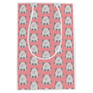 Cute kawaii-style elephant gift bag