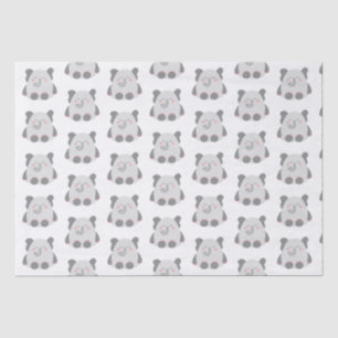 Cute kawaii-style elephant tissue paper