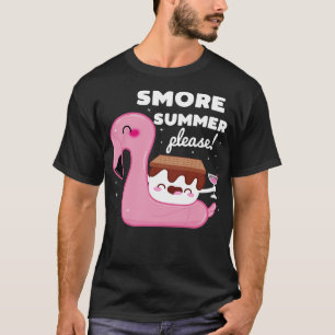 Cute Kawaii Style Marshmallow Smore Pun T-Shirt