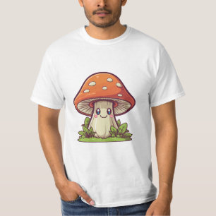 Cute kawaii style, Mushroom foraging T-Shirt