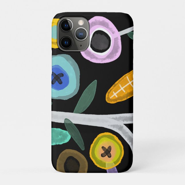 Cute kawaii tailor buttons sewing Case-Mate iPhone case (Back)