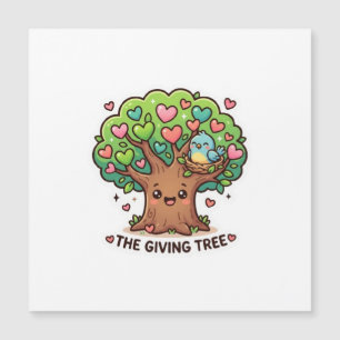 Cute Kawaii The Giving Tree Heart Leaves KiSticker