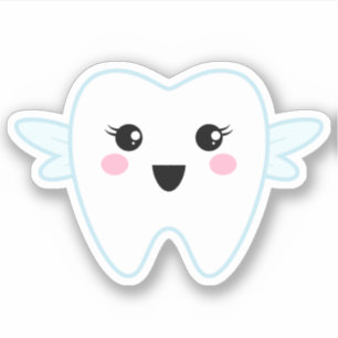 Cute kawaii tooth fairy