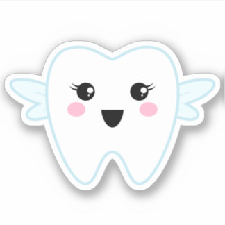 Cute kawaii tooth fairy