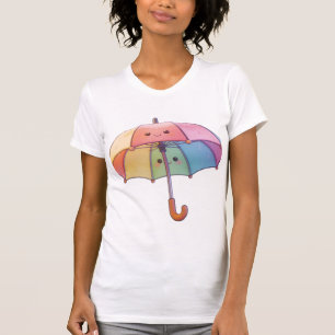Cute Kawaii Umbrella Women's T-Shirt