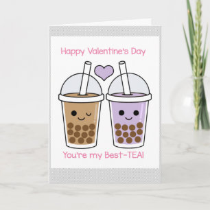 Cute Kawaii Valentine's Day Card