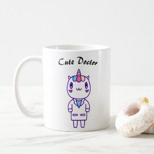 Cute Kawaii Veterinarian Humour Animal Care Funny  Coffee Mug