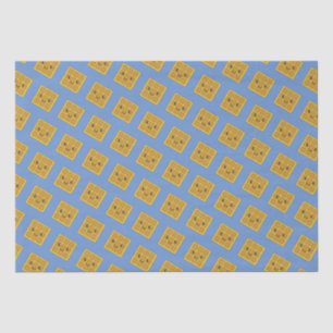 Cute Kawaii Waffle Pattern Tissue Paper