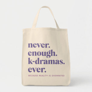 Cute Kdrama Korean Drama Lover Custom Tote Bag