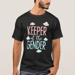 Cute Keeper Of The Gender Baby Gender Reveal Party T-Shirt