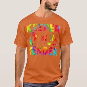 Cute Keeper of the Gender Baby Gender Reveal Pink  T-Shirt