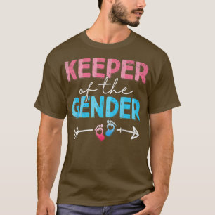 Cute Keeper of the Gender  Gender Reveal Party Ide T-Shirt