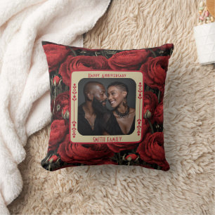 Cute Keepsake 1St Anniversary Throw Pillow 