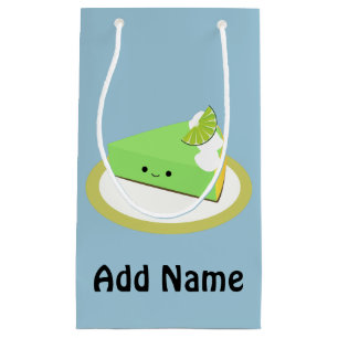 Cute Key Lime Pie Small Gift Bag