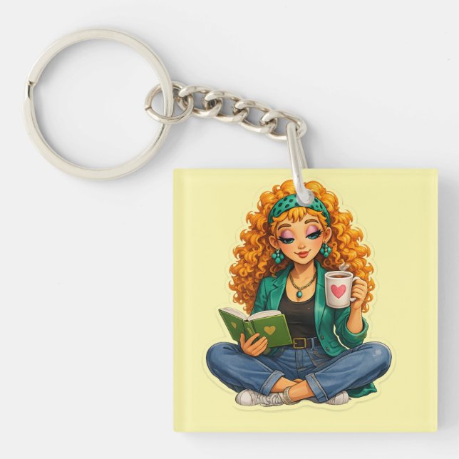 Cute Keychain – Adorable Everyday Accessory (Front)