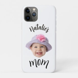 Cute Kid Baby Face Photo Child Name Mum iPhone 11 Pro Case