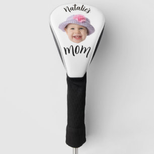 Cute Kid Baby Face Photo Child Name Mum Golf Head Cover