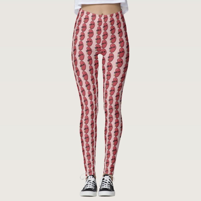 Cute Kidney - Human Biology Leggings (Front)