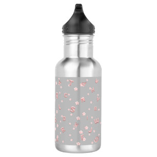 Cute kids ABC Alphabet flower Children school 532 Ml Water Bottle