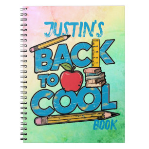 Cute Kid's Back To School  Notebook