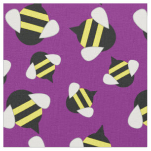 Cute Kids Bees Baby Nursery Bugs Insects Fabric