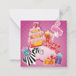 Cute Kids Birthday Card