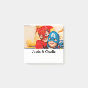Cute kids boys girls photo family gifts name moder post-it notes