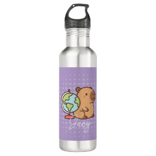 Cute Kids Capybara School 710 Ml Water Bottle
