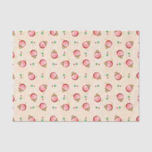 Cute Kids Christmas Gingerbread Man Cookie Tissue Paper