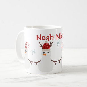 Cute Kid's Christmas Personalised Mug