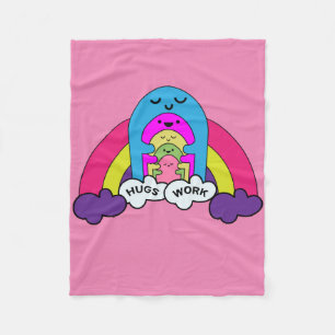 Cute Kids   Cute Hugs   Children   Sweet Fleece Blanket