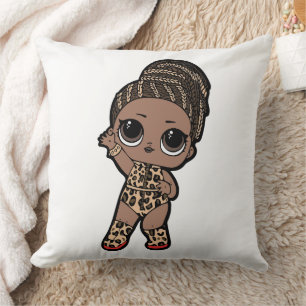 Cute Kids Fashion Delight - Tiger print jumpsuit Cushion