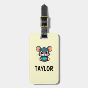 Cute Kids Fun Personalised Colourful Bag Backpack Luggage Tag