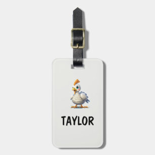 Cute Kids Fun Personalised Colourful Bag Backpack Luggage Tag