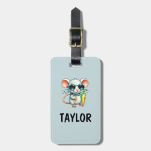 Cute Kids Fun Personalised Colourful Bag Backpack Luggage Tag
