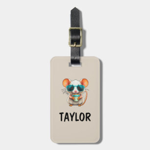 Cute Kids Fun Personalised Colourful Bag Backpack Luggage Tag