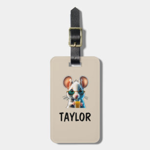 Cute Kids Fun Personalised Colourful Bag Backpack Luggage Tag