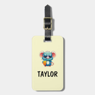 Cute Kids Fun Personalised Colourful Bag Backpack Luggage Tag