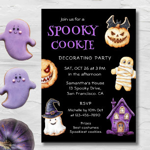 Cute  Kids Halloween  Party Invitation