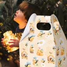 Cute Kids Honeybee Pattern 