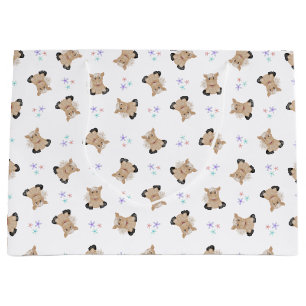 Cute Kids Horse Barnyard Farm Animals  Large Gift Bag