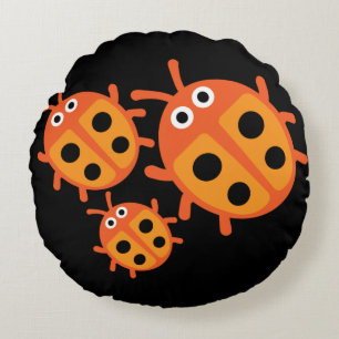 Cute Kids ladybird Family Cushion
