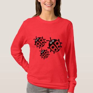 Cute Kids ladybird Family T-Shirt