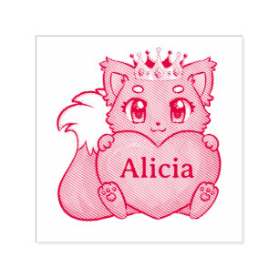 Cute Kids Name Self-inking Stamp