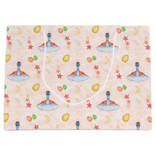 Cute Kids Prehistoric Birthday Dinosaur Large Gift Bag
