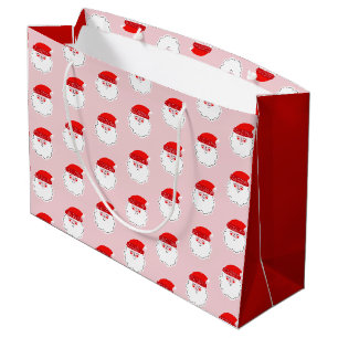 Cute kids Santa Claus Christmas Gift Bag