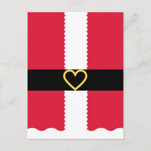 Cute Kids Santa Postcard