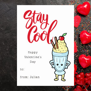 Cute Kids School Classroom Friend Valentine Card