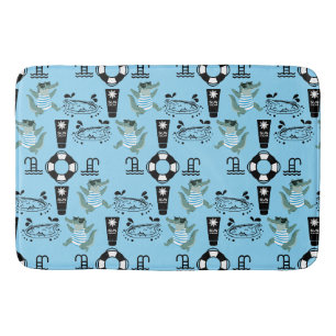 Cute Kids Swimming And Beach Accessory Bath Mat