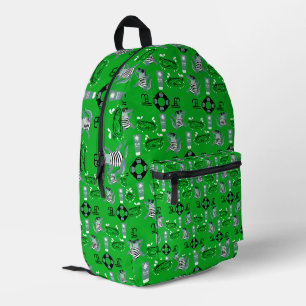 Cute Kids Swimming And Beach Accessory Printed Backpack